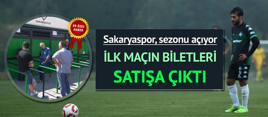 Sakaryaspor-Karşıyaka maçının biletleri satışa çıktı