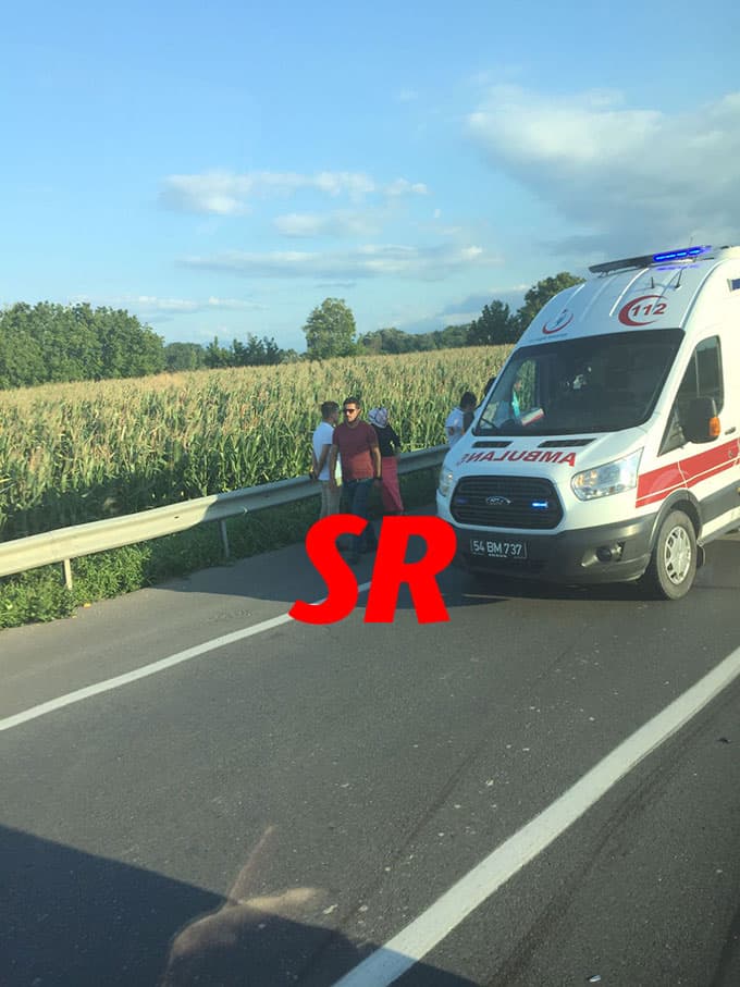 Karasu Yolunda feci kaza