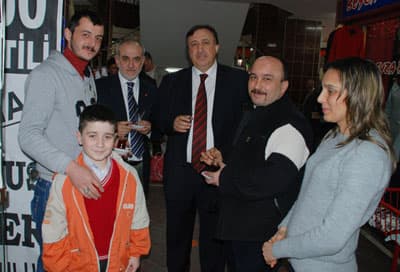 Toçoğlu ve Ayanoğlu Esnafı Gezdi