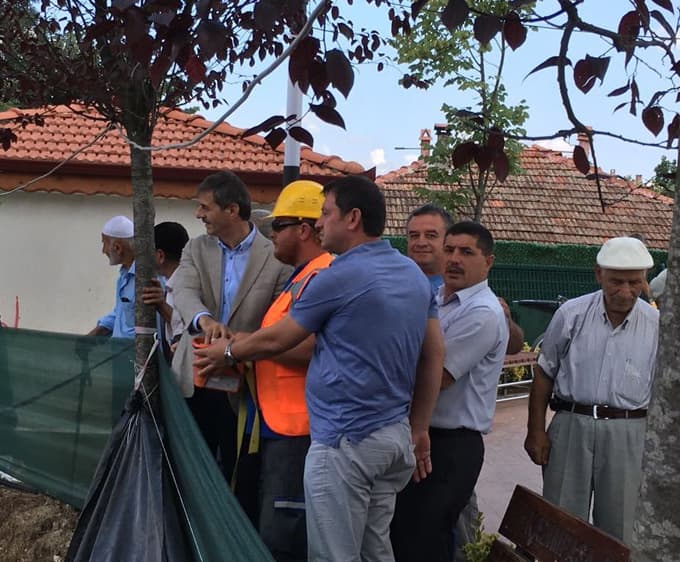 Kazımpaşa Camii'nin temelleri dualarla atıldı