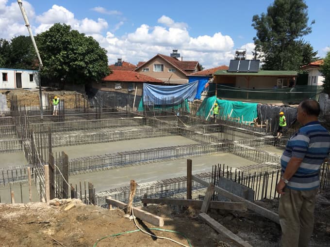 Kazımpaşa Camii'nin temelleri dualarla atıldı