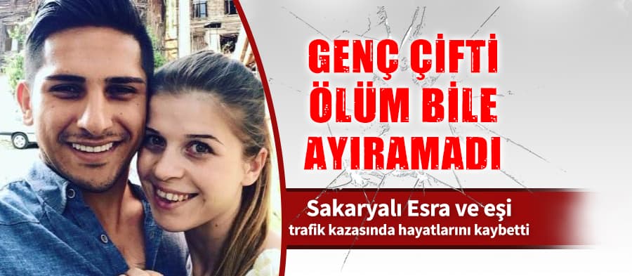 Yeni evli çift motosiklet kazasında hayatlarını kaybetti