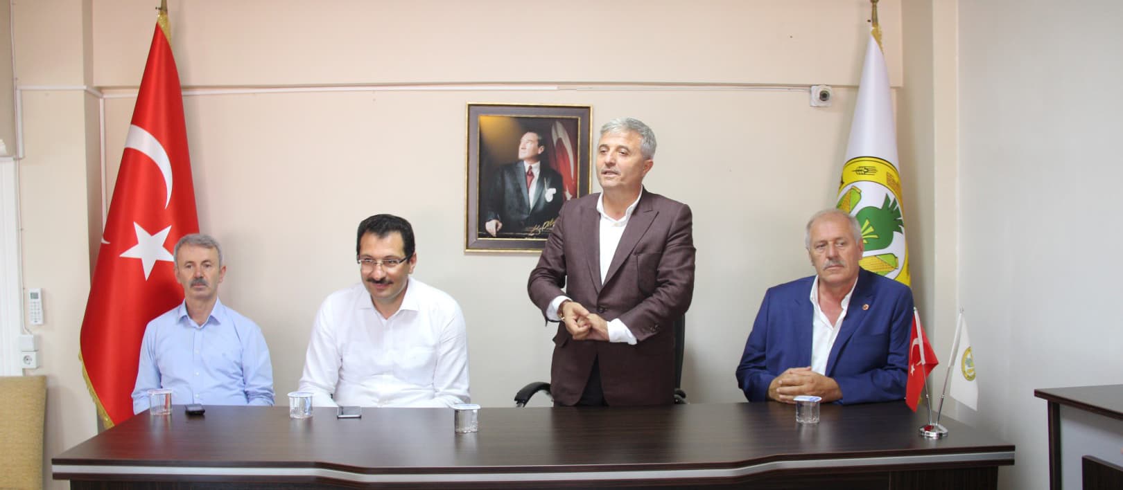Ferizli Belediyesi'nde personel bayramlaşması yapıldı