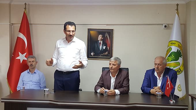 Ferizli Belediyesi'nde personel bayramlaşması yapıldı
