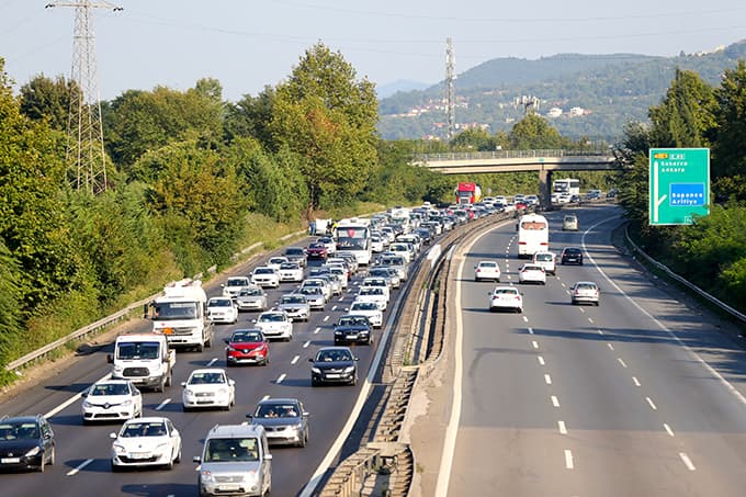 Tatilciler dönüş yolunda 