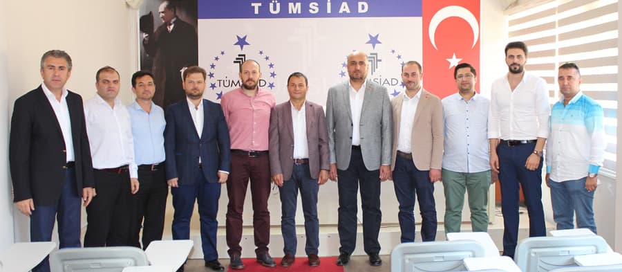 Sakarya TÜMSİAD üyeleri bayramlaşmak için toplandı