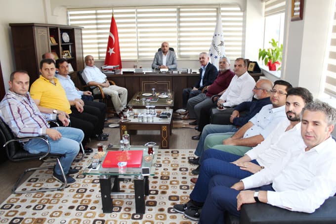Sakarya TÜMSİAD üyeleri bayramlaşmak için toplandı