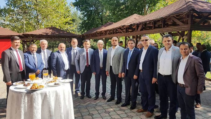 Sakarya TÜMSİAD üyeleri bayramlaşmak için toplandı
