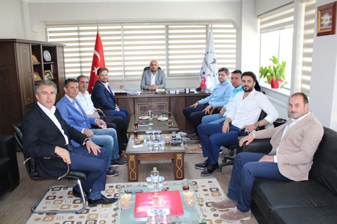 Sakarya TÜMSİAD üyeleri bayramlaşmak için toplandı