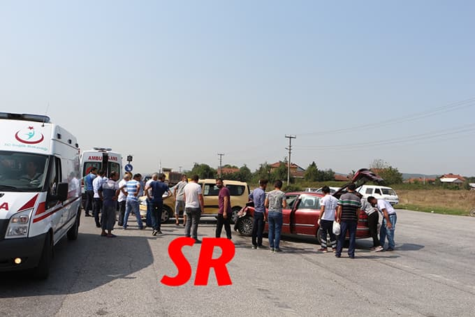 D-100 Karayolu'nda kaza