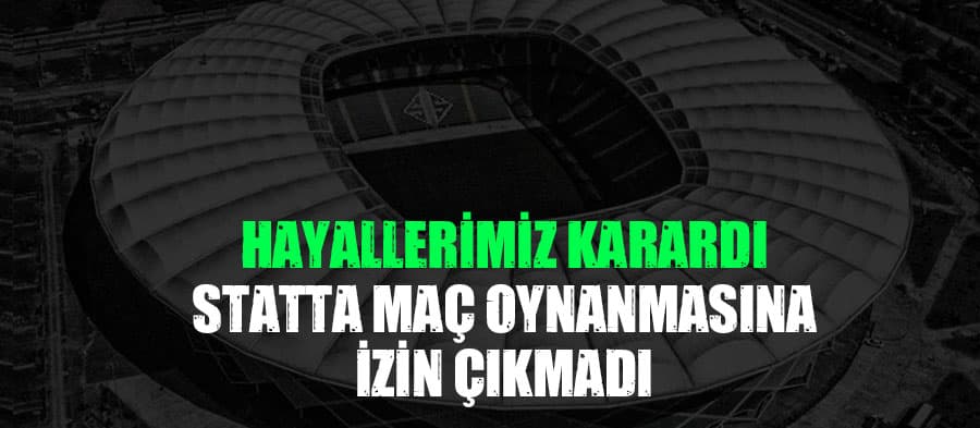 Sakaryaspor'a kötü haber