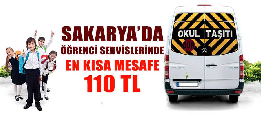 Bu yıl öğrenci servislerinin ücretleri 110 TL'den başlıyor