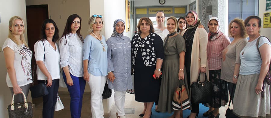 Öğretmenler Töre'yi ziyaret etti