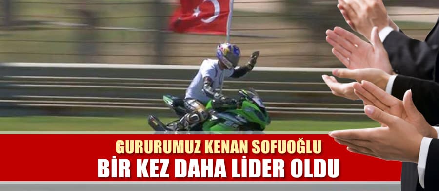 Kenan Sofuoğlu Portekiz'den de lider dönüyor