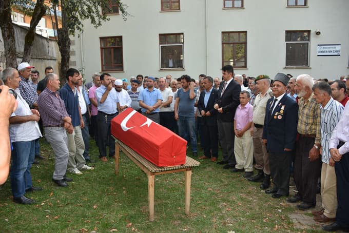 Kıbrıs Gazisi'ne son görev 