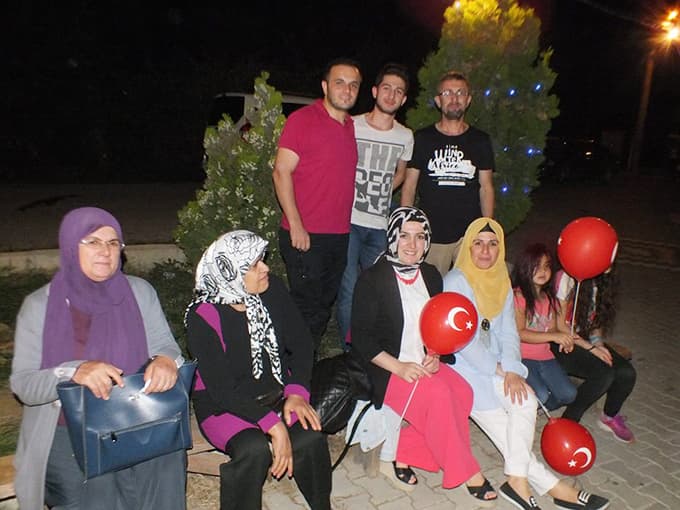 Boğazköy müzikli, çekilişli eğlencede bir araya geldi