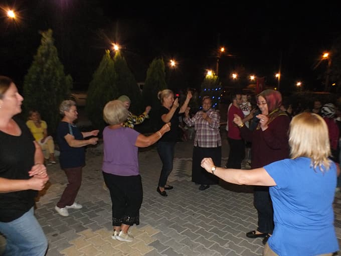 Boğazköy müzikli, çekilişli eğlencede bir araya geldi