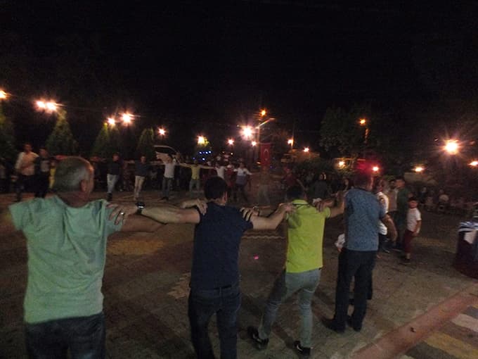 Boğazköy müzikli, çekilişli eğlencede bir araya geldi