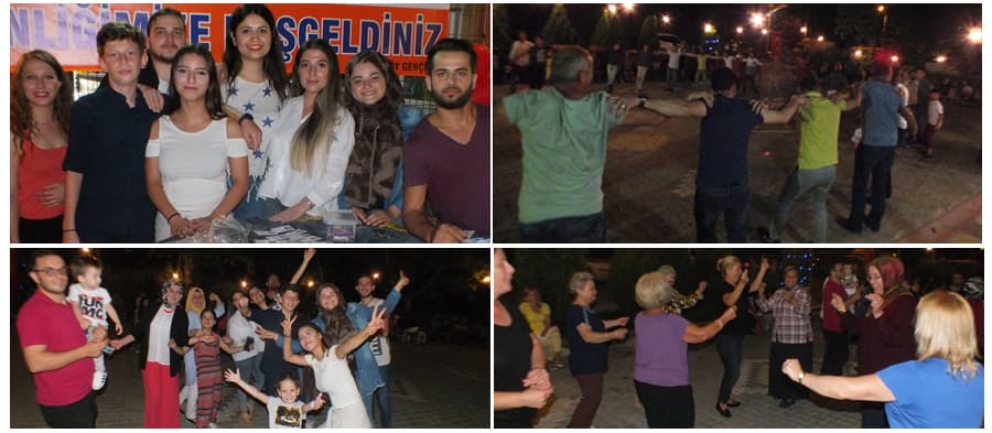 Boğazköy müzikli, çekilişli eğlencede bir araya geldi