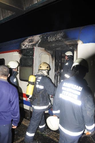 Adapazarı Ekspresi'nde Yangın Çıktı