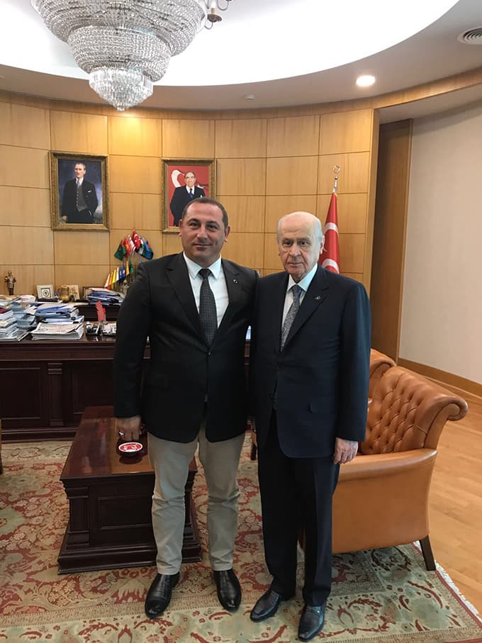 Sakarya Müteahhitler Birliği Başkanı'ndan MHP ziyareti