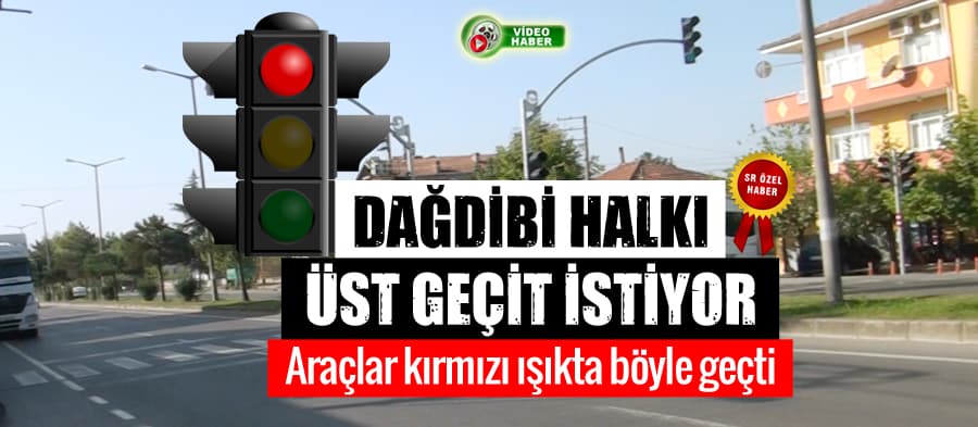 Dağdibi halkı üst geçit istiyor