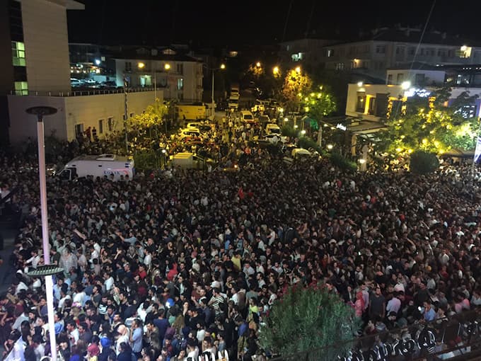 Serdivan'daki festivale büyük ilgi