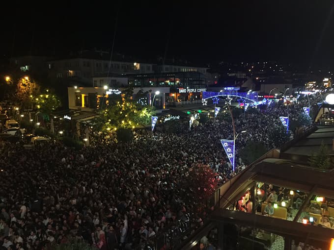 Serdivan'daki festivale büyük ilgi