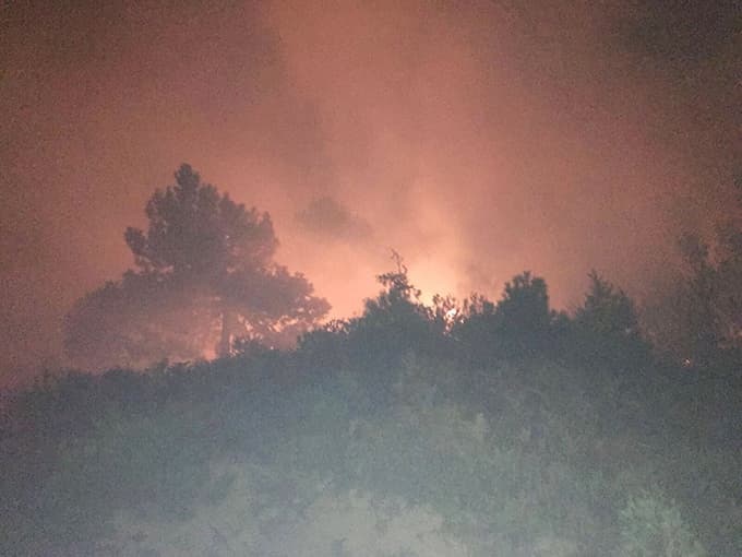 Geyve'deki orman yangını söndürüldü