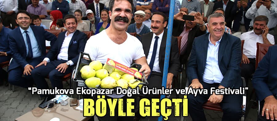 Ayva Festivali renkli görüntülere sahne oldu