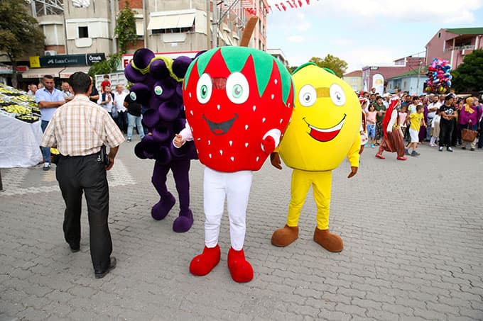 Ayva Festivali renkli görüntülere sahne oldu