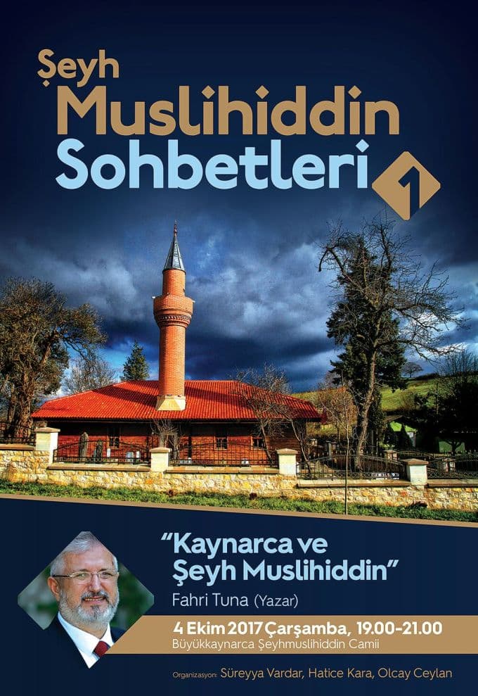 Şeyh Muslihiddin Camii'nde söyleşiler başlıyor