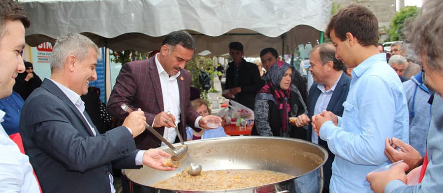 Ferizli'de aşure etkinliği