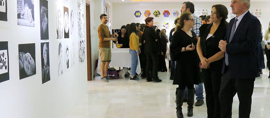 Temel Sanat Eğitimi Sergisi STMF'de düzenlendi