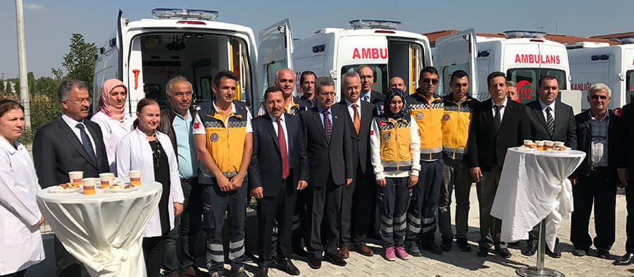 Sağlık ekipleri ihbara 10 dakika içinde müdahale ediyor