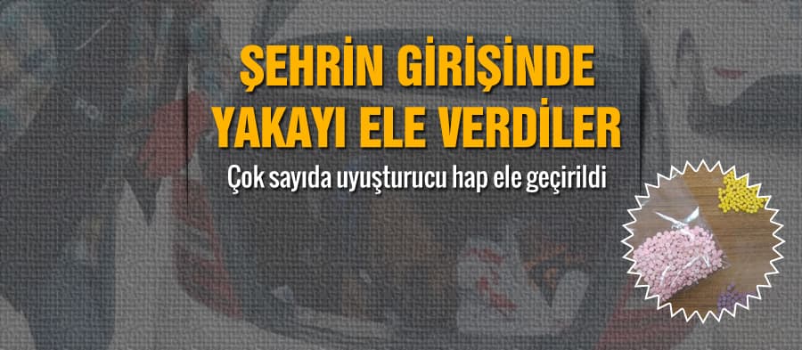 Şehrin girişinde yakayı ele verdiler