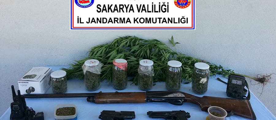 Sakarya'da 480 gram esrar ele geçirildi