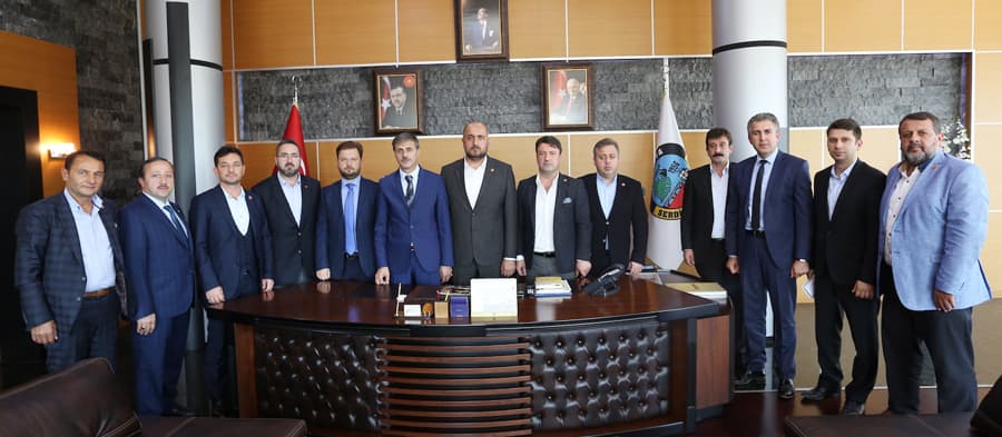 TÜMSİAD Sakarya şubesinden Alemdar'a ziyaret