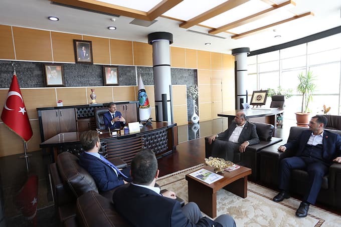 TÜMSİAD Sakarya şubesinden Alemdar'a ziyaret