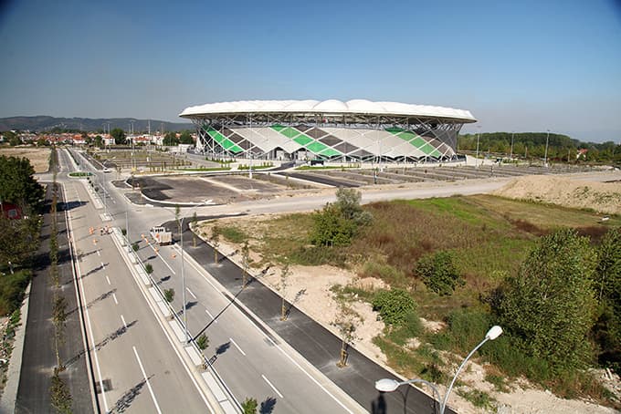 Stadyumun yeni bulvarı tamamlandı