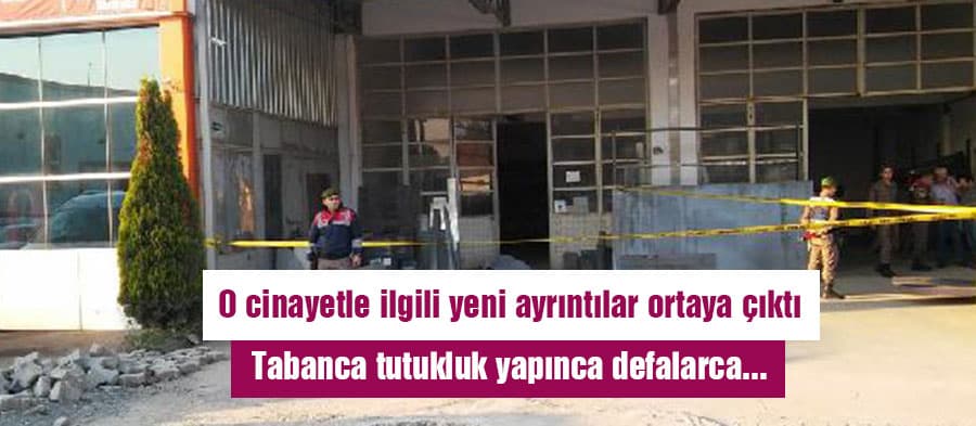 O cinayetin ayrıntıları ortaya çıktı
