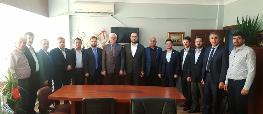 TÜMSİAD'tan Başkan Ak'a hayırlı olsun ziyareti