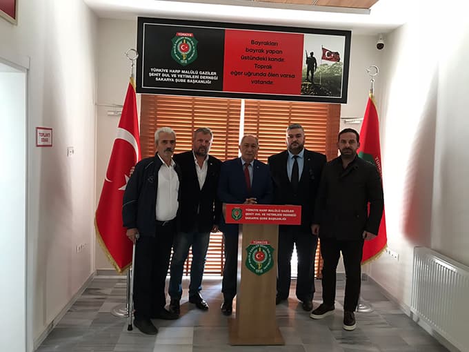 BBP'den Şehitler ve Gaziler Derneği'ne ziyaret