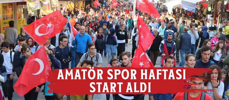 Amatör Spor Haftası Start Aldı