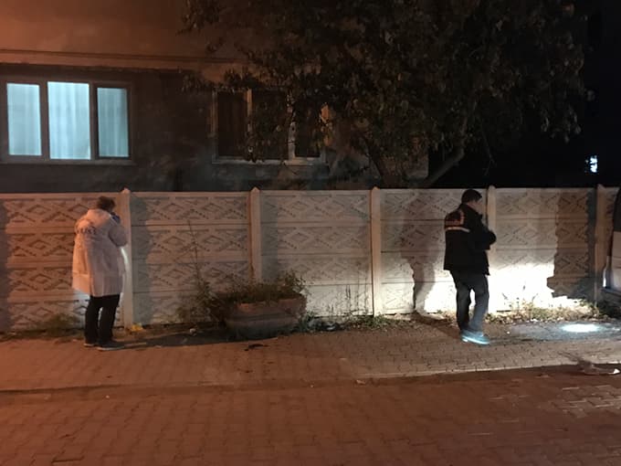 Motosiklet üzerindeyken saldırıya uğradı