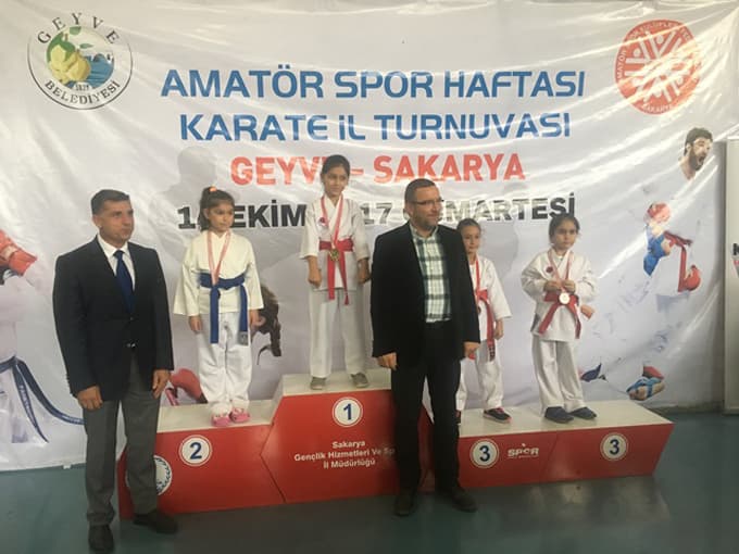 Amatör Spor Haftası Karate İl Turnuvası tamamlandı