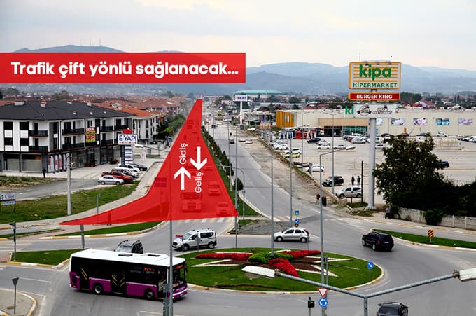 Kipa ve Yazlık Kavşağı arası için uyarı