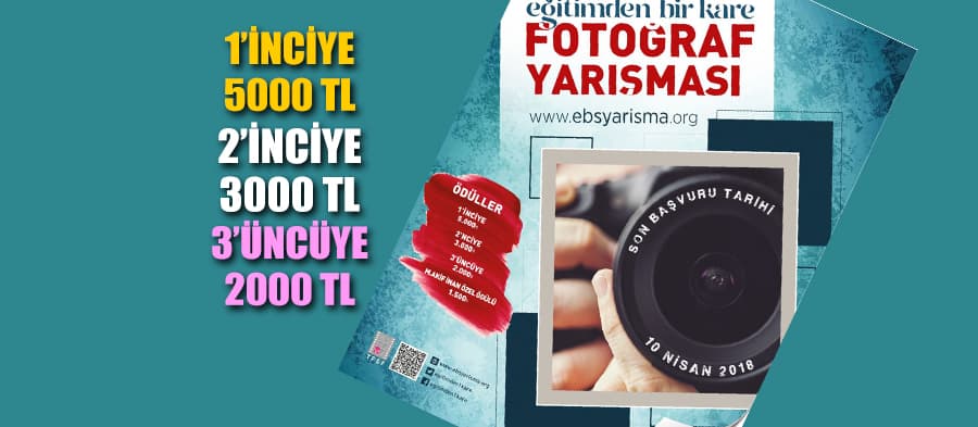 ''Eğitimden Bir Kare'' adlı fotoğraf yarışması yapılacak