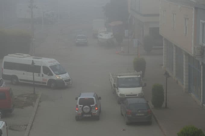 Sakarya, güne yoğun sisle uyandı