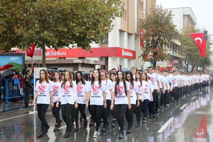 Sakarya'da Cumhuriyet Bayramı coşkusu
